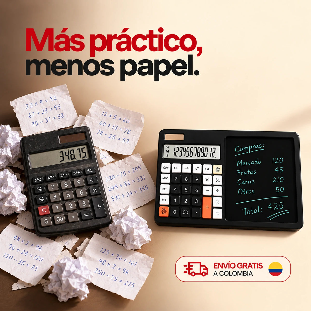 Calculadora con Tablero Digital™